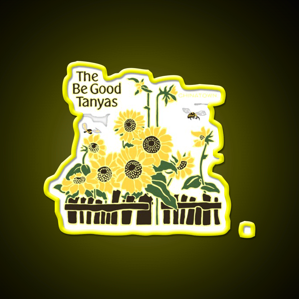 The Be Good Tanyas Chinatown Cover Asian Cultural Led Neon Sign Rgb Color - Custom LED neon sign front view
