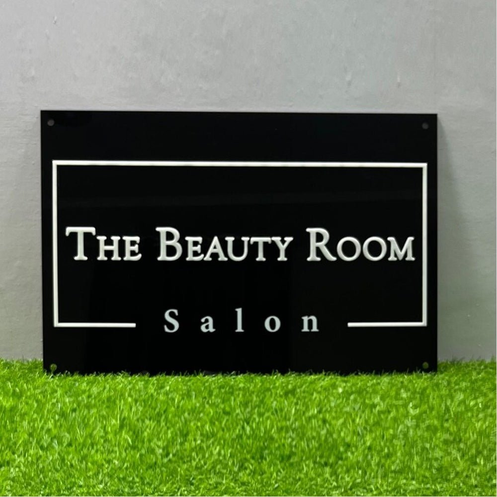 The Beauty Room Salon Acrylic Business Logo Sign - Shineneon