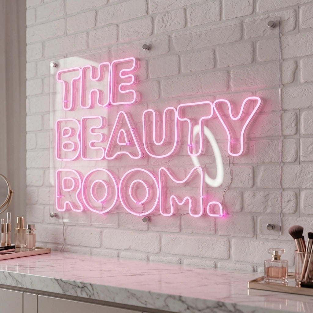 The Beauty Room Wall Decor LED Neon Sign - 02 High-Converting Product Image