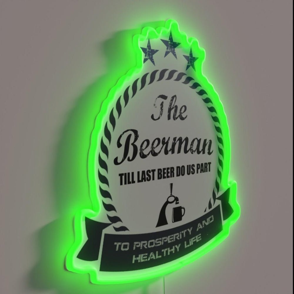 The Beerman Rgb Led Neon Sign - Shineneon