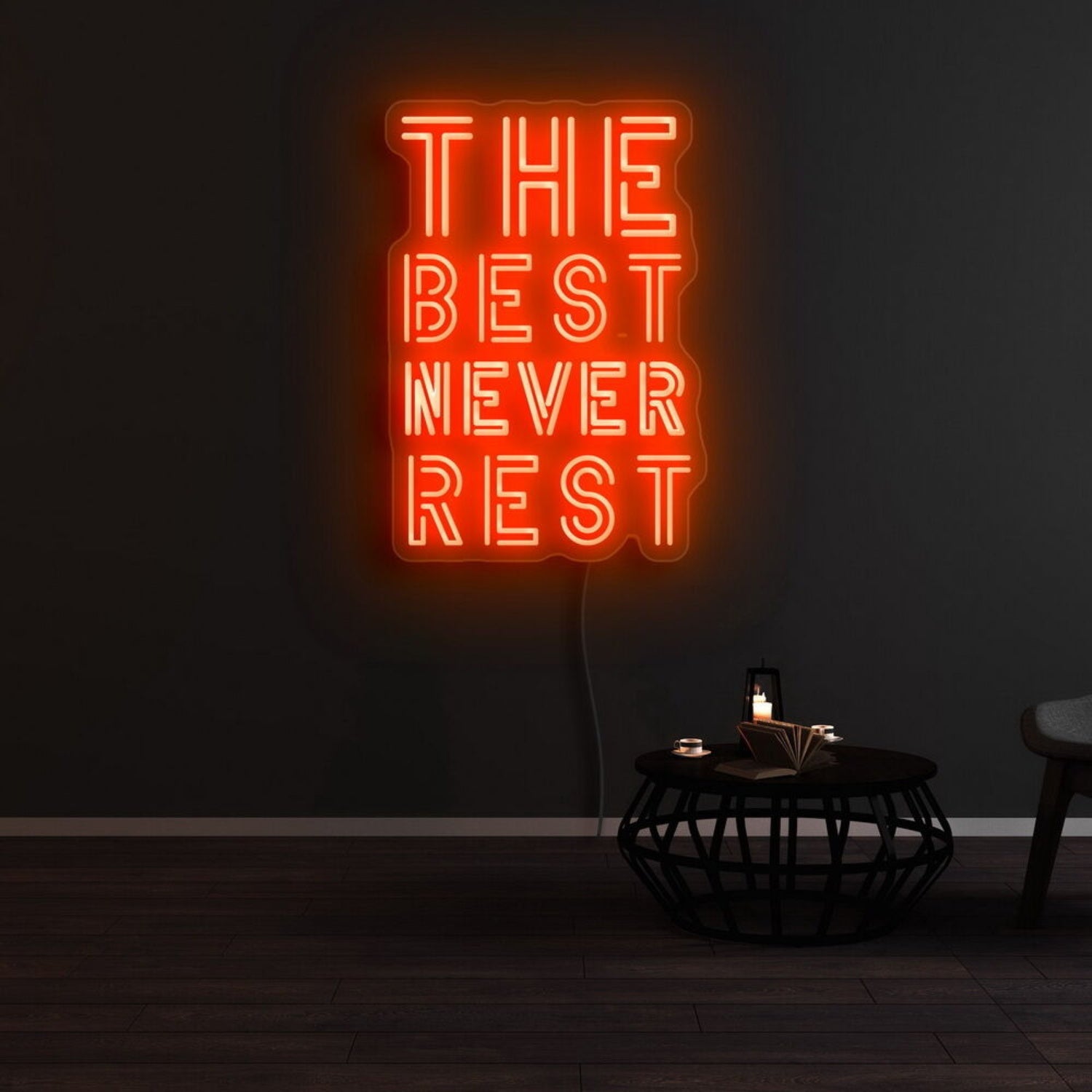 The Best Never Rest Led Neon Sign | Shineneon
