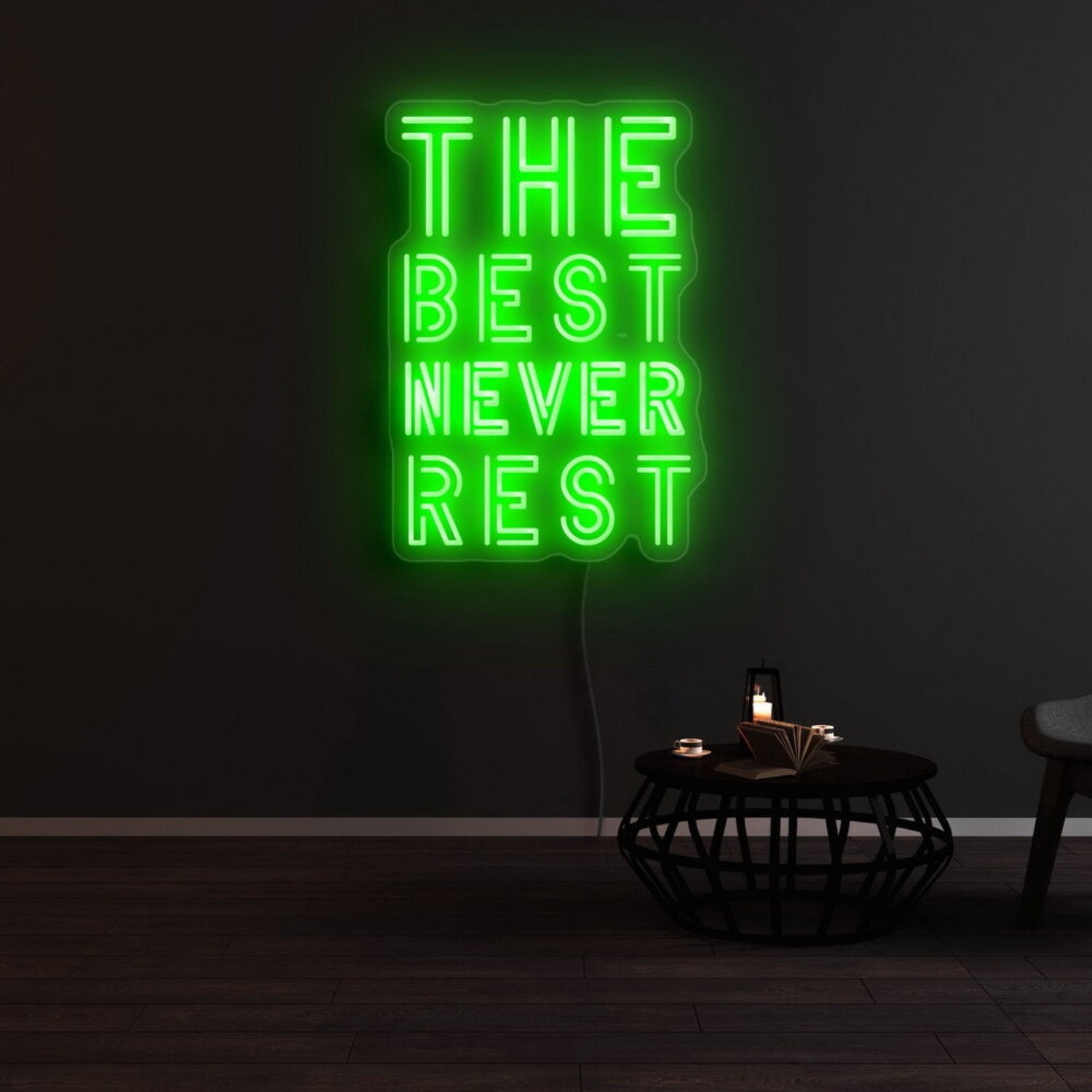 The Best Never Rest Led Neon Sign | Shineneon