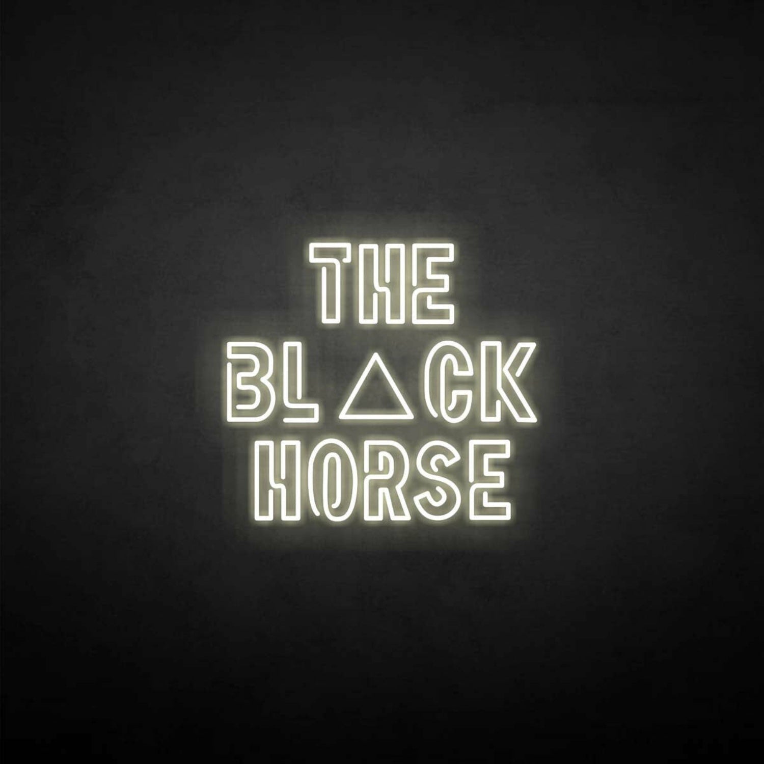 The Black Horse Neon Sign | Shineneon