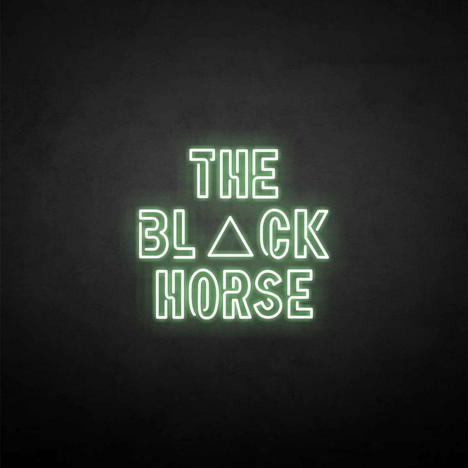 The Black Horse Neon Sign | Shineneon