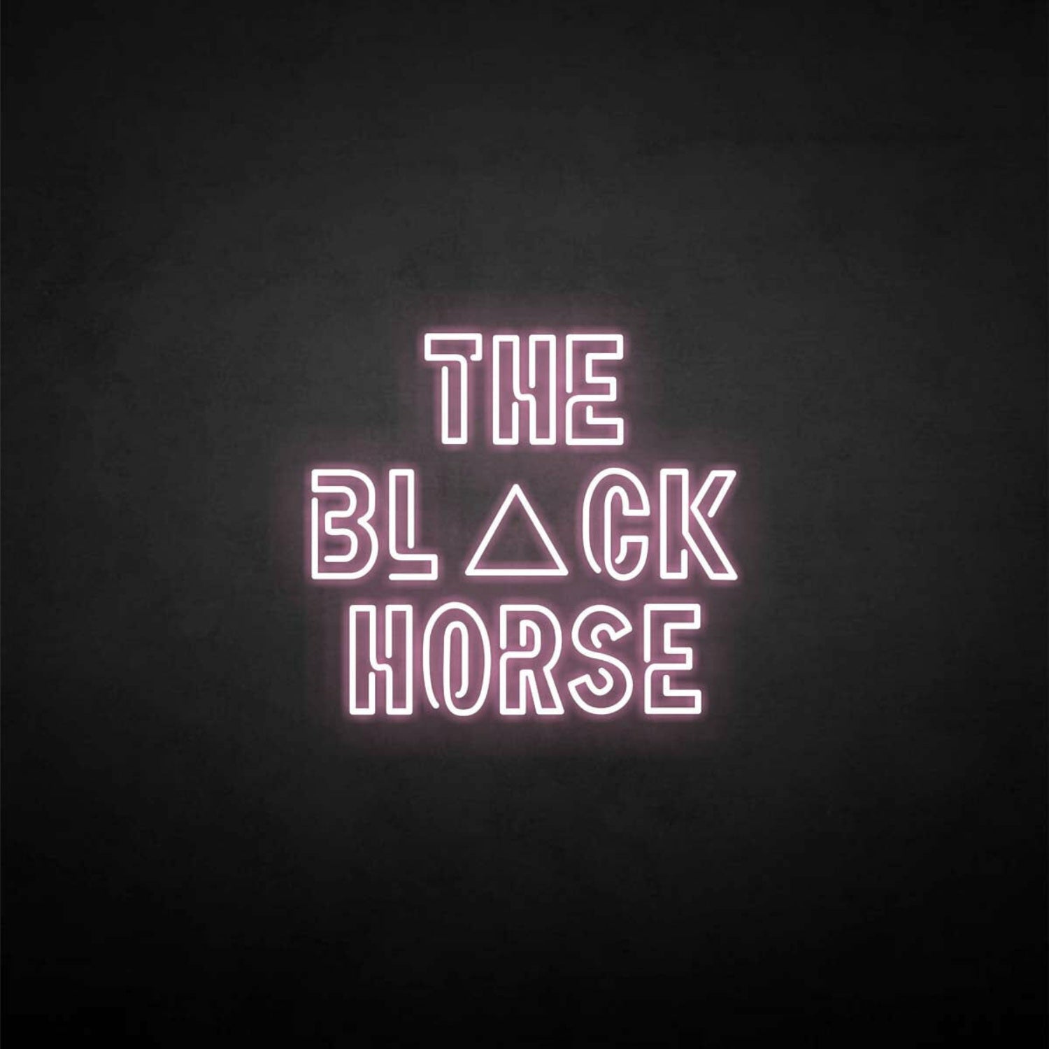 The Black Horse Neon Sign | Shineneon