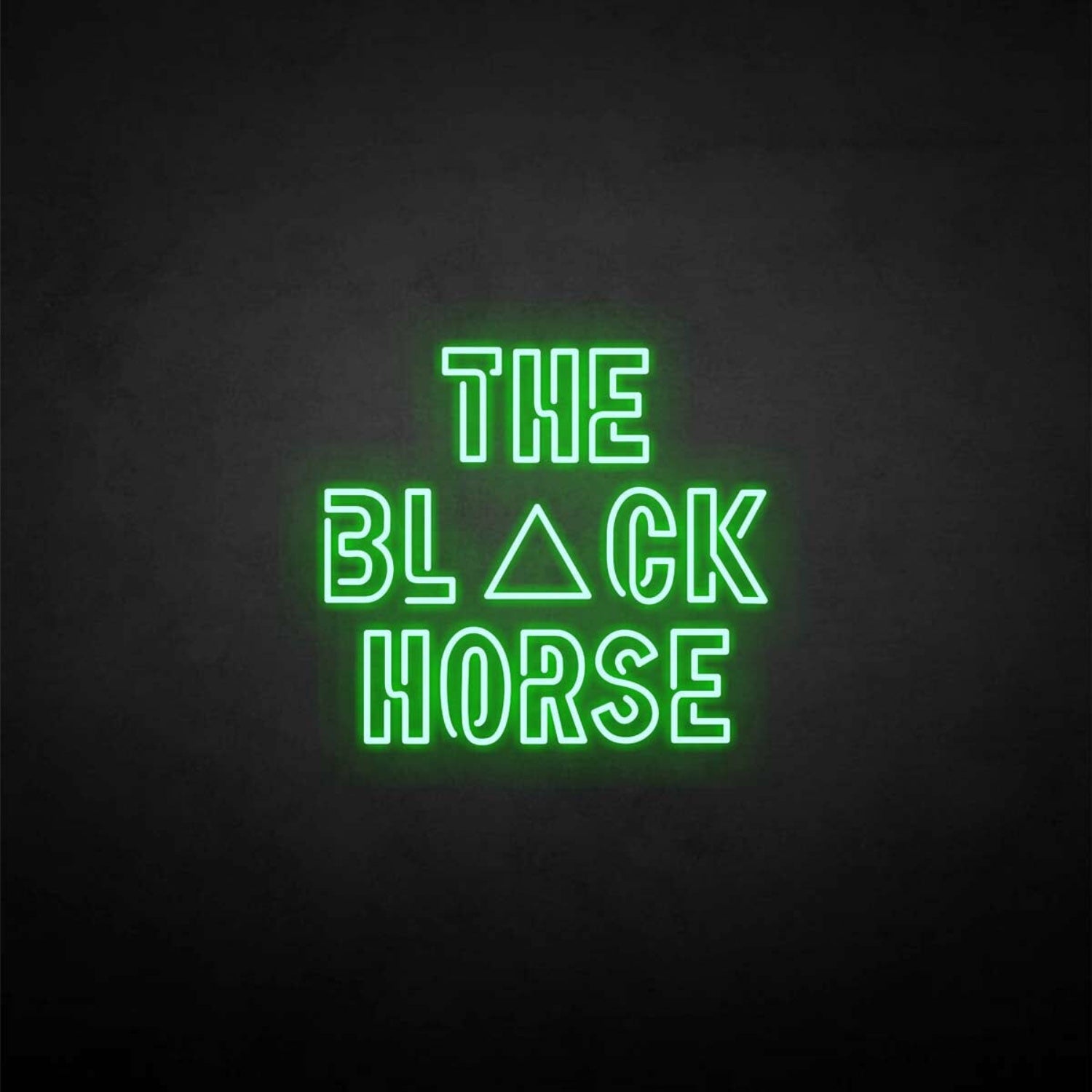 The Black Horse Neon Sign | Shineneon
