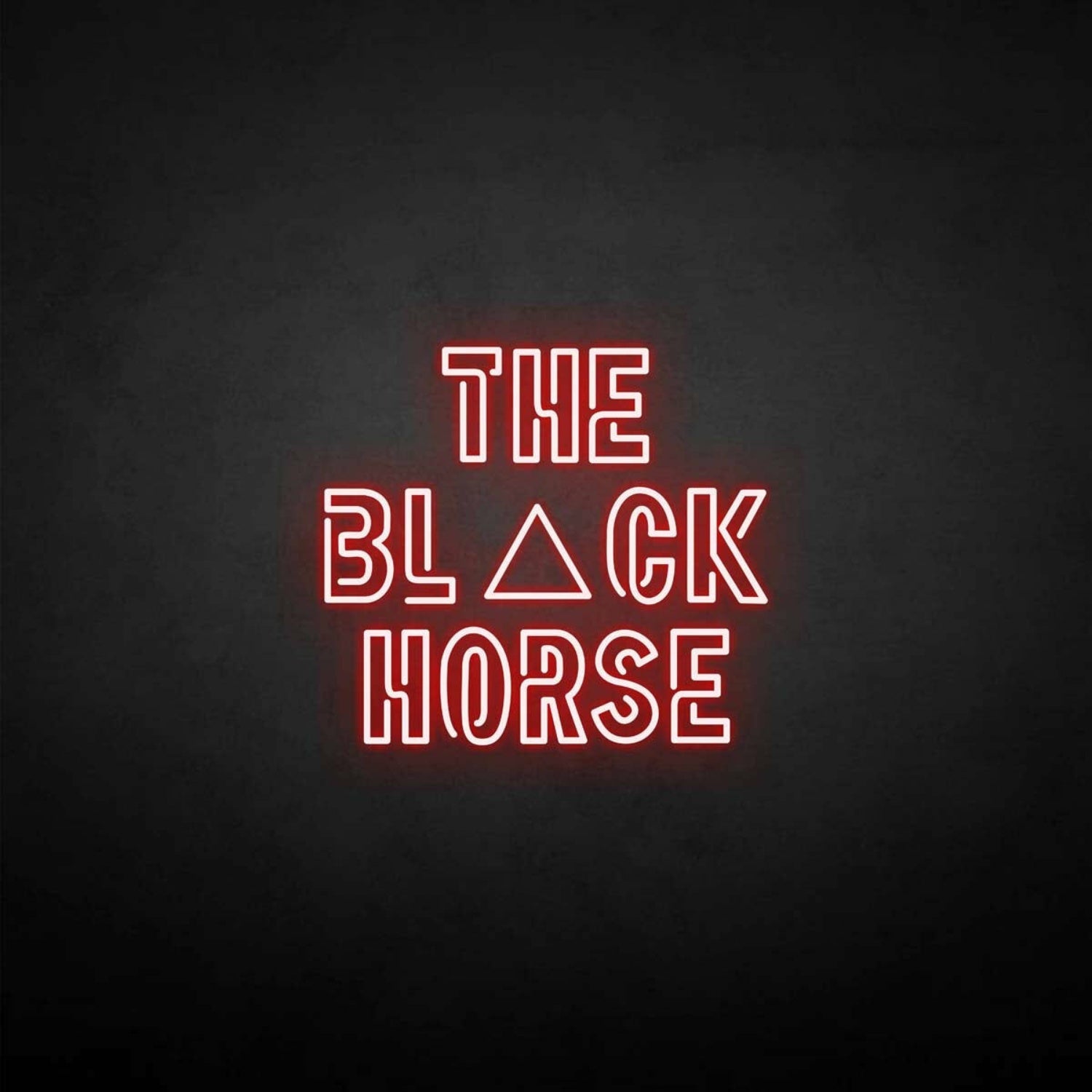 The Black Horse Neon Sign | Shineneon