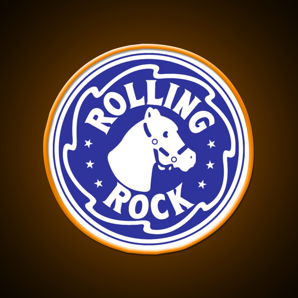 The Blue Rock Whiskey Drink Bar Led Neon Sign Rgb Color