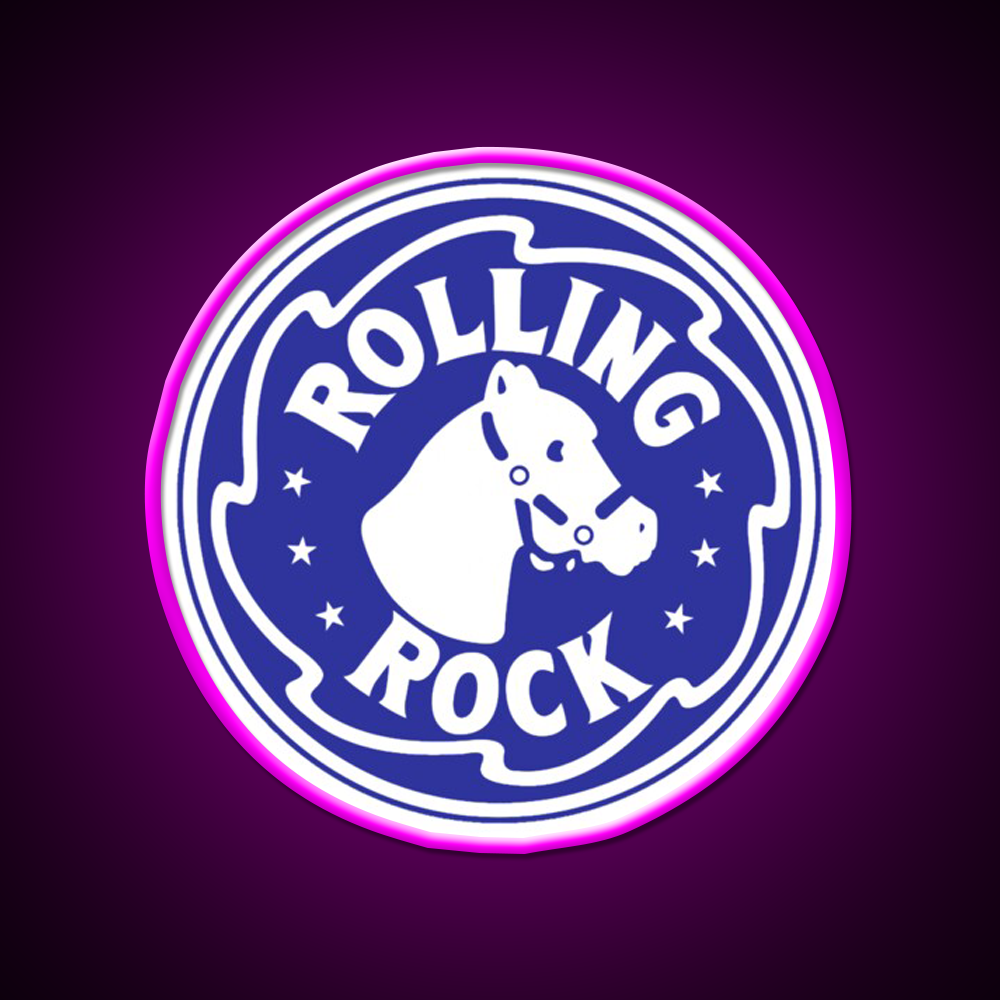 The Blue Rock Whiskey Drink Bar Led Neon Sign Rgb Color