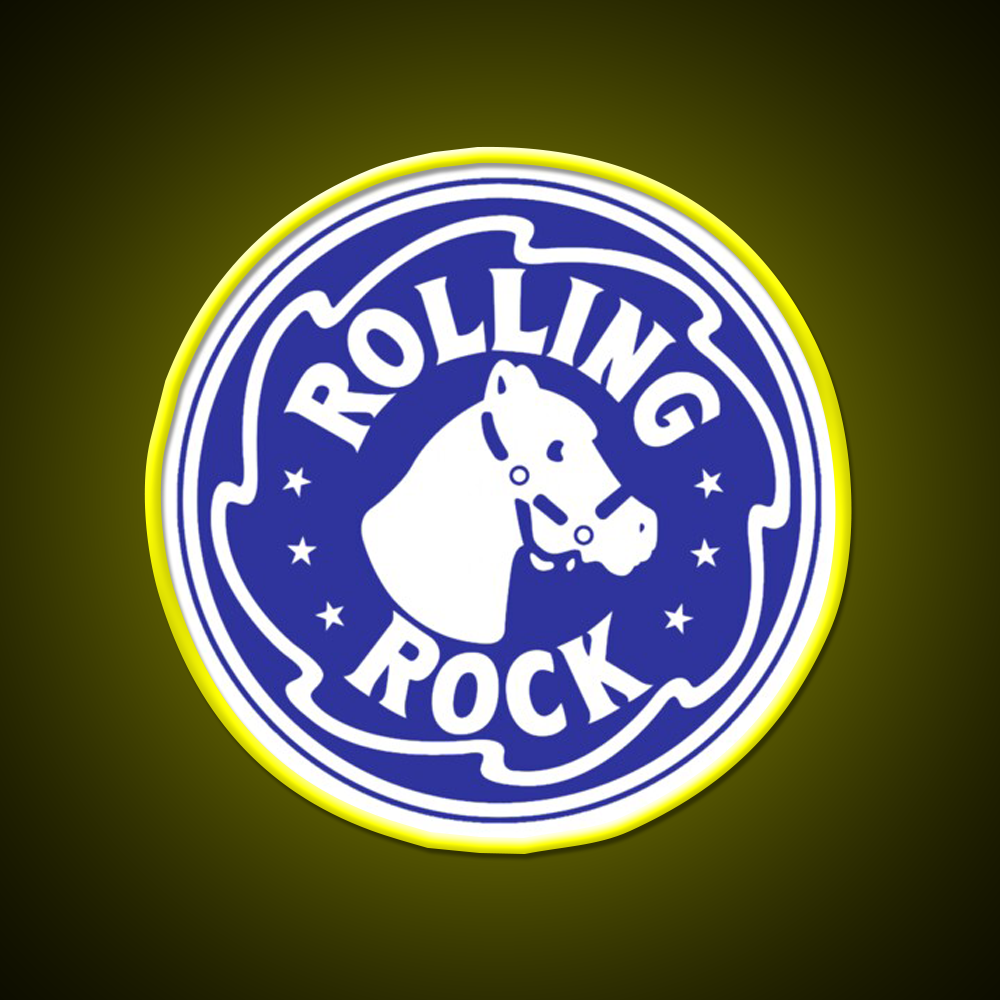 The Blue Rock Whiskey Drink Bar Led Neon Sign Rgb Color