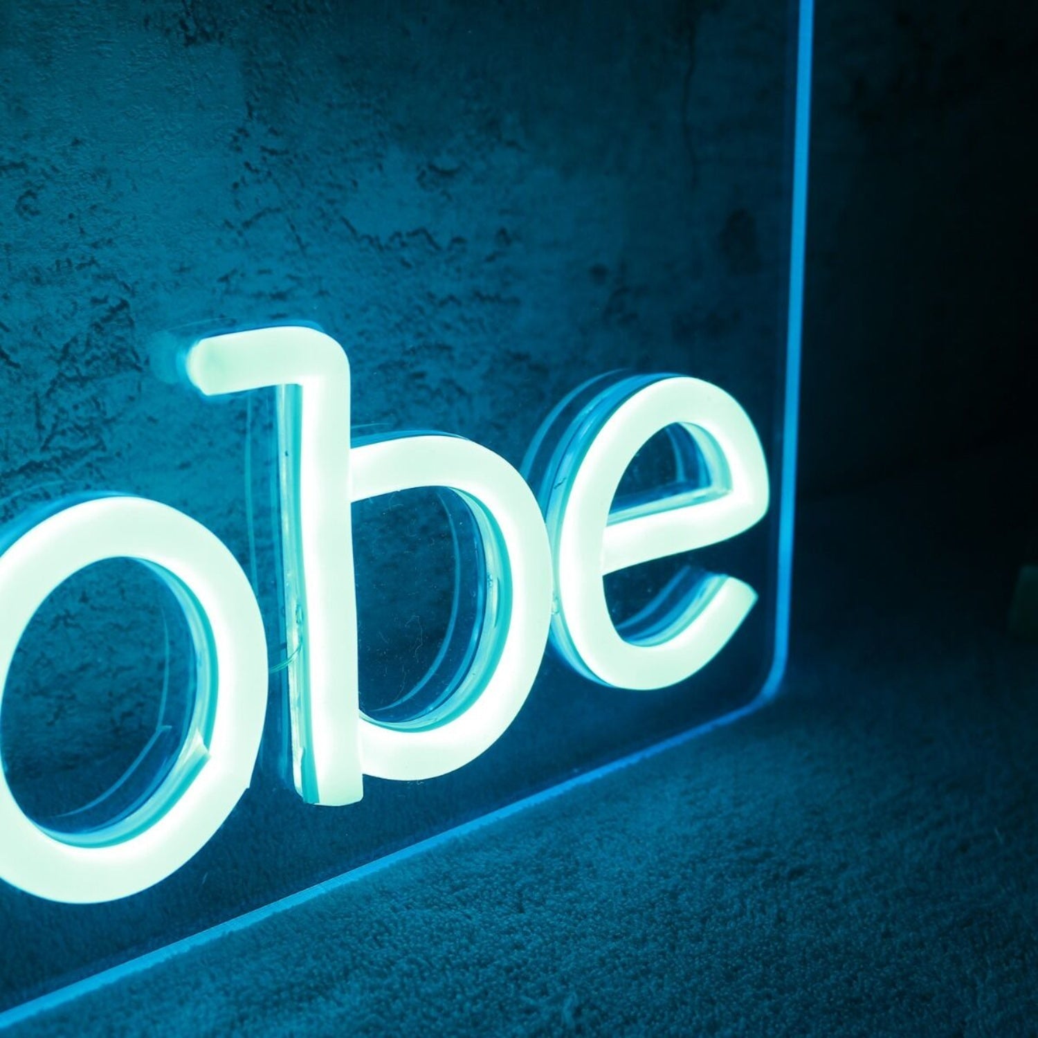 The Book Wardrobe Blue Led Neon Sign - Shineneon