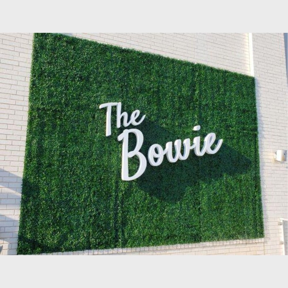 The Bowie 3D Backlit Channel Letters Led Light Sign - Shineneon