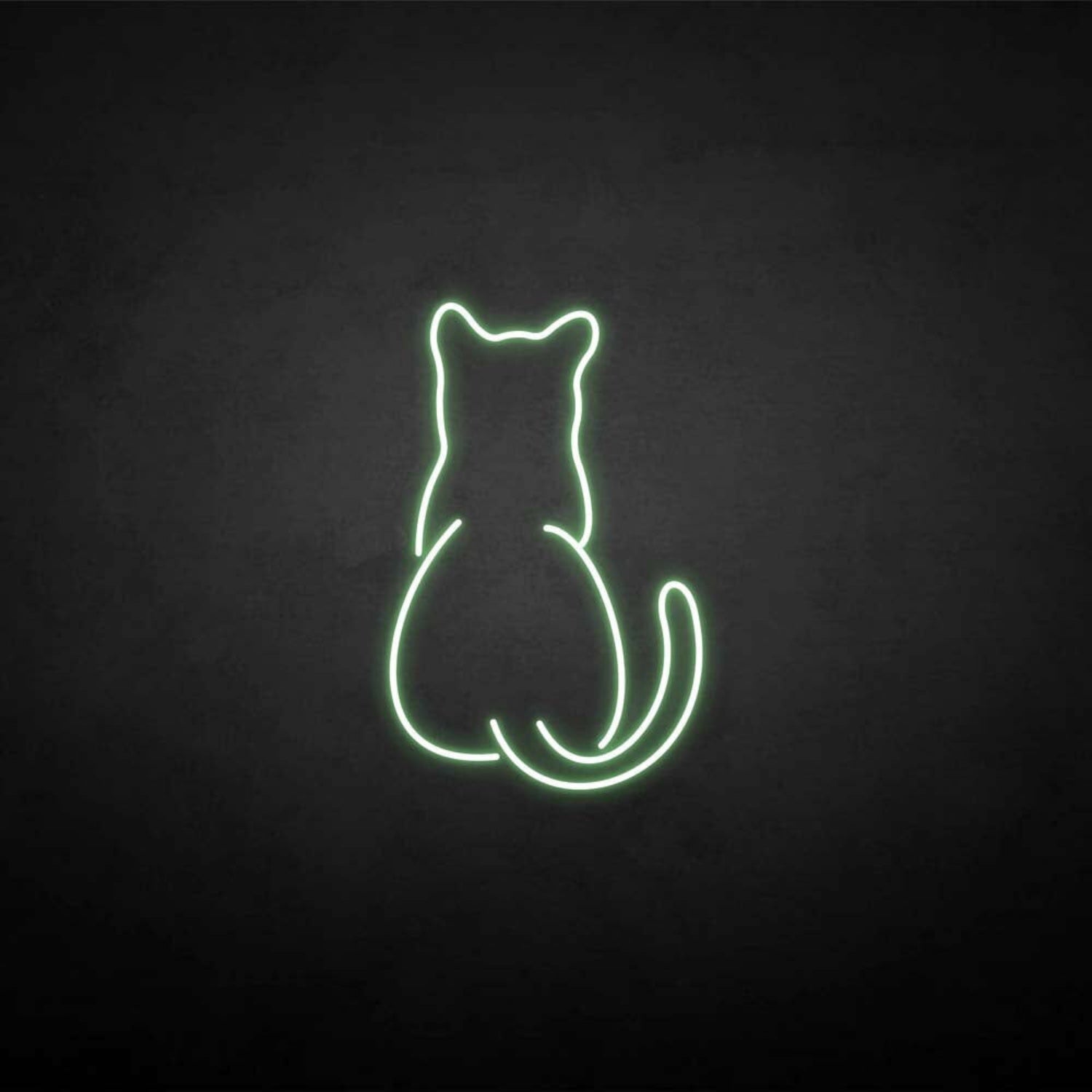 The Cat Back Led Neon Sign - Shineneon