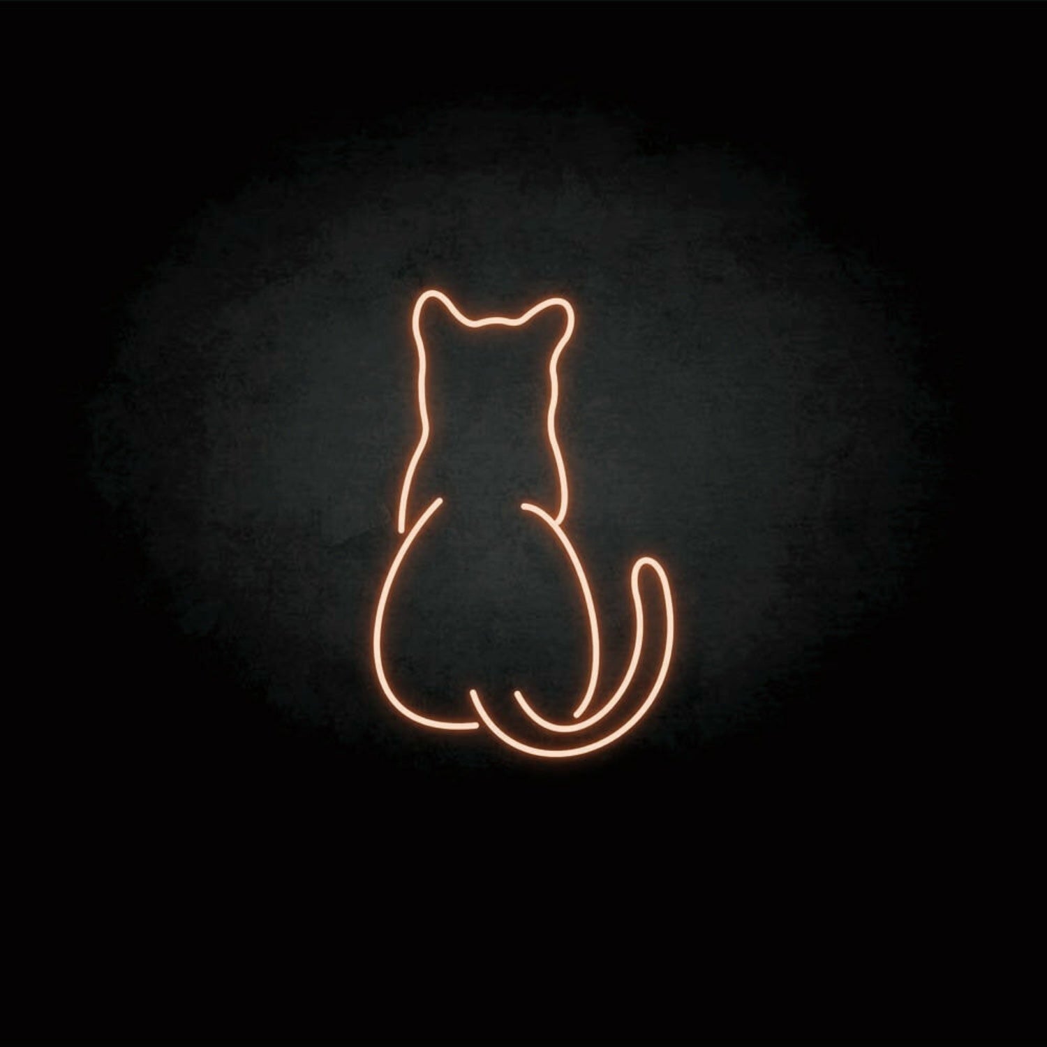 The Cat Back Led Neon Sign - Shineneon