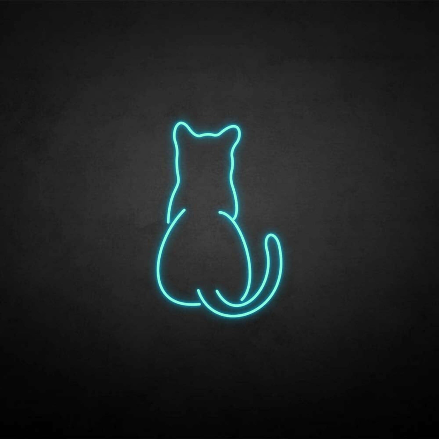 The Cat Back Led Neon Sign - Shineneon
