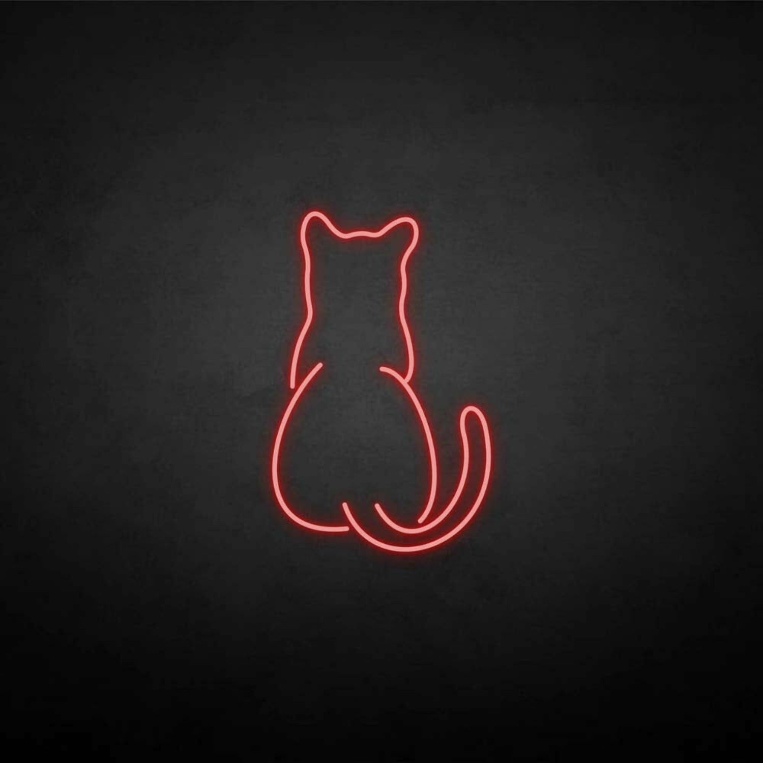 The Cat Back Led Neon Sign - Shineneon