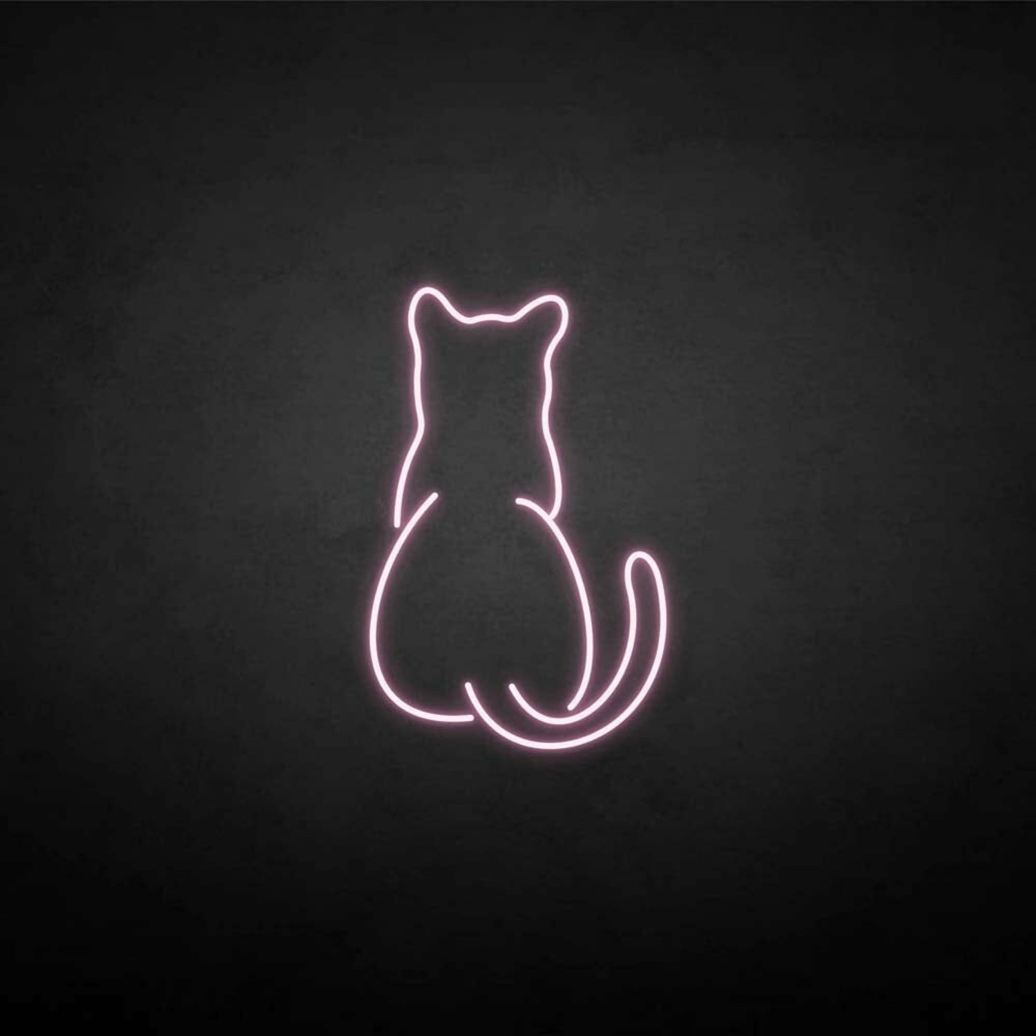 The Cat Back Led Neon Sign - Shineneon