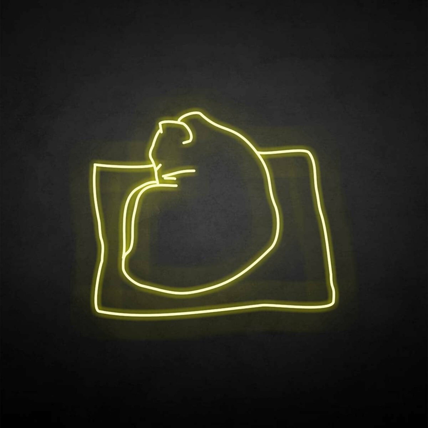 The Cat On The Pillow Led Neon Sign - Shineneon