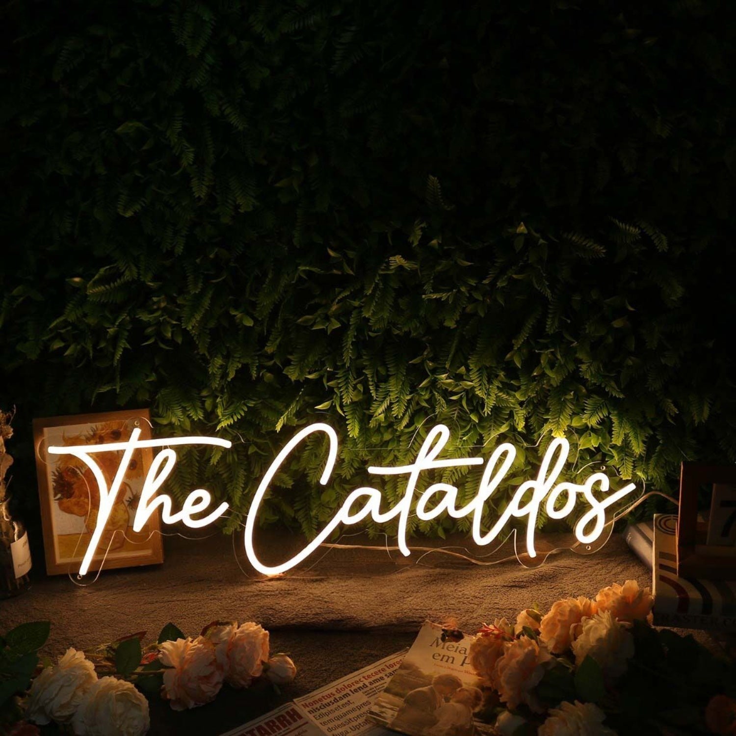 The Cataldos Yellow Led Neon Sign - Shineneon