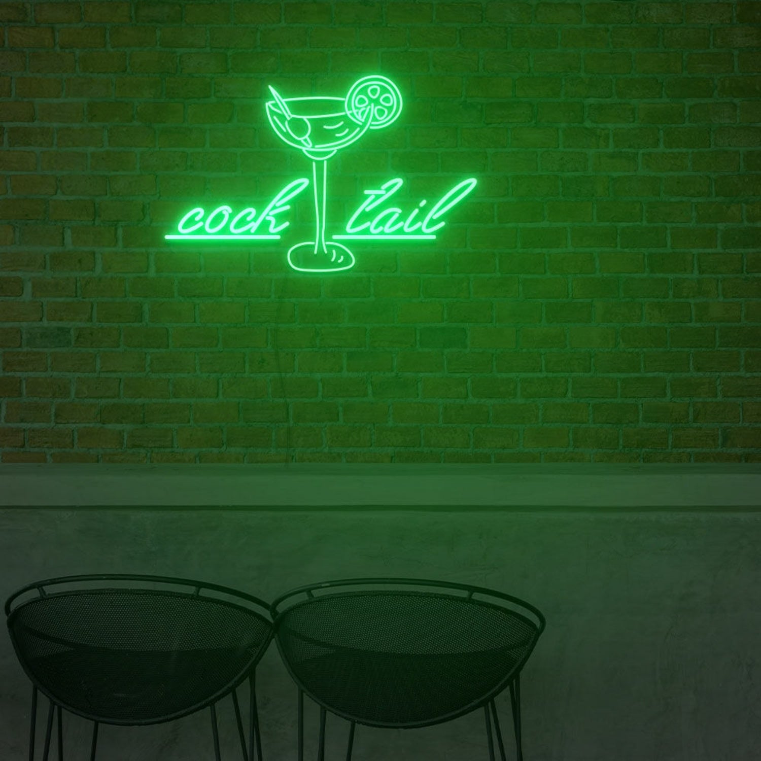 The Cocktail Time For Bar Neon Light Signs Party Decoration | Shineneon
