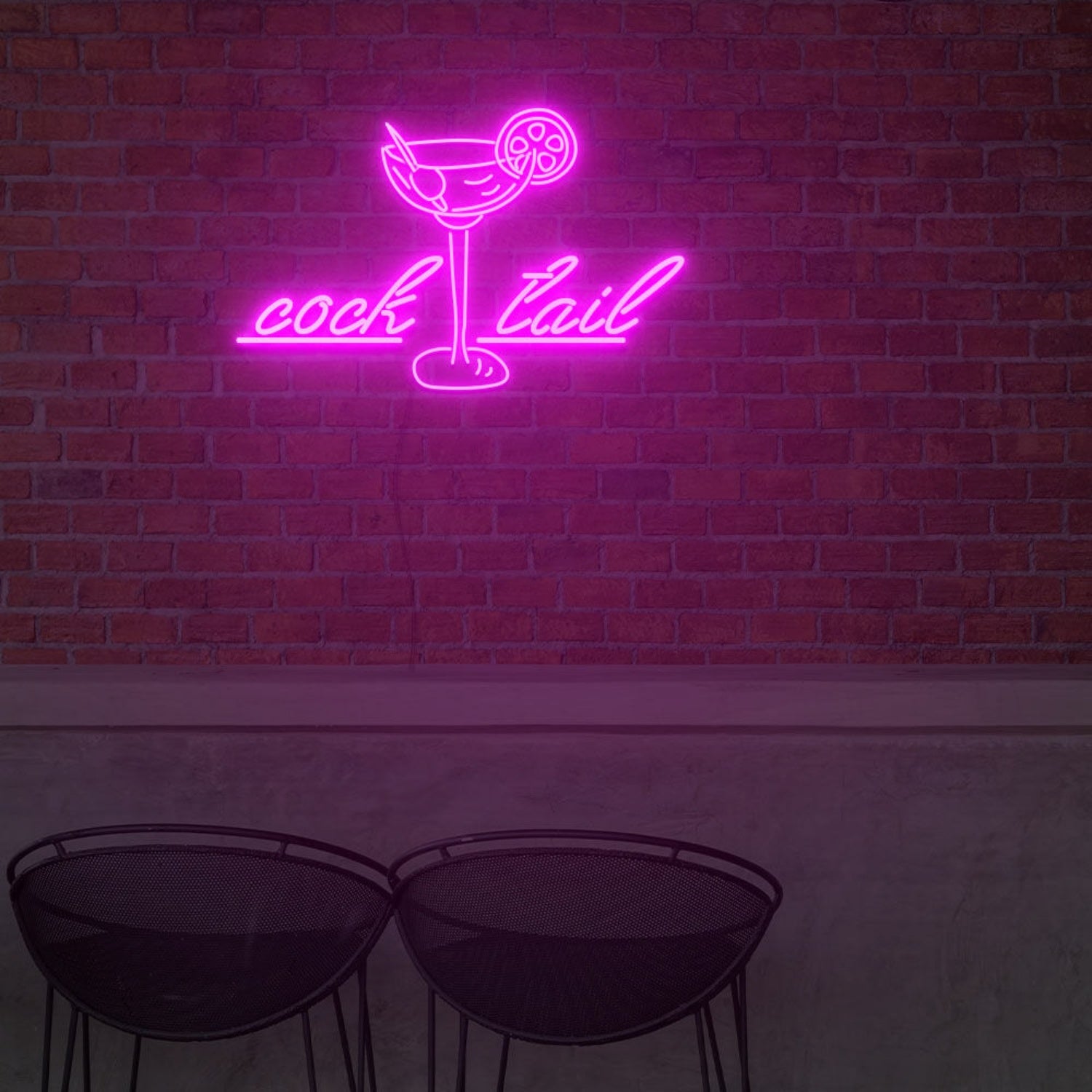 The Cocktail Time For Bar Neon Light Signs Party Decoration | Shineneon