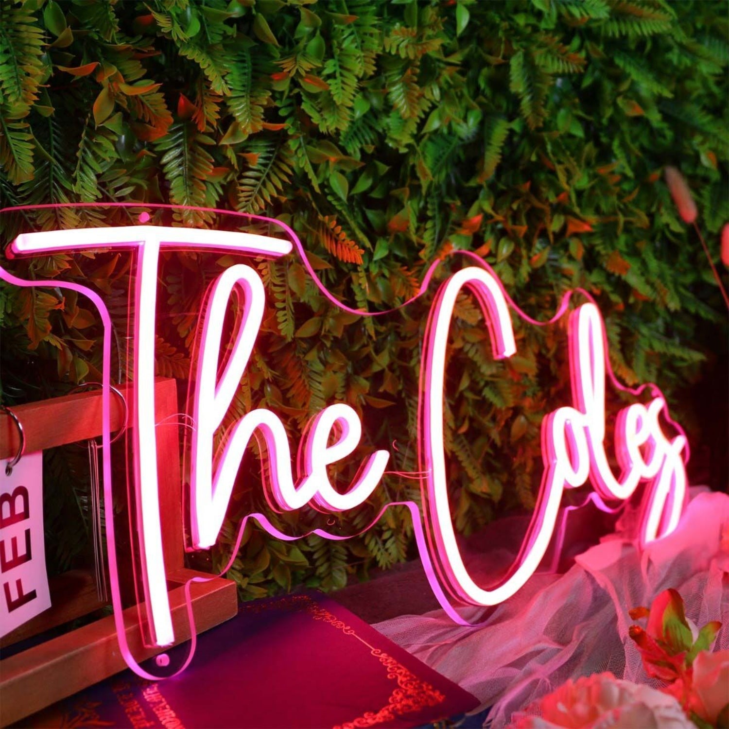 The Coles Pink Led Neon Sign | Shineneon
