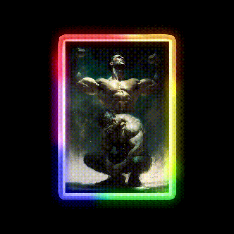 The Comeback Gym Fitness Led Neon Sign Rgb Color