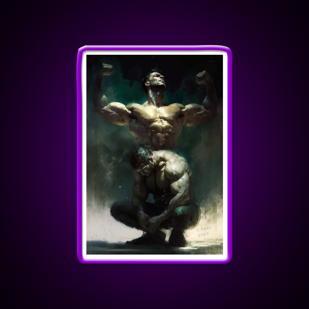 The Comeback Gym Fitness Led Neon Sign Rgb Color