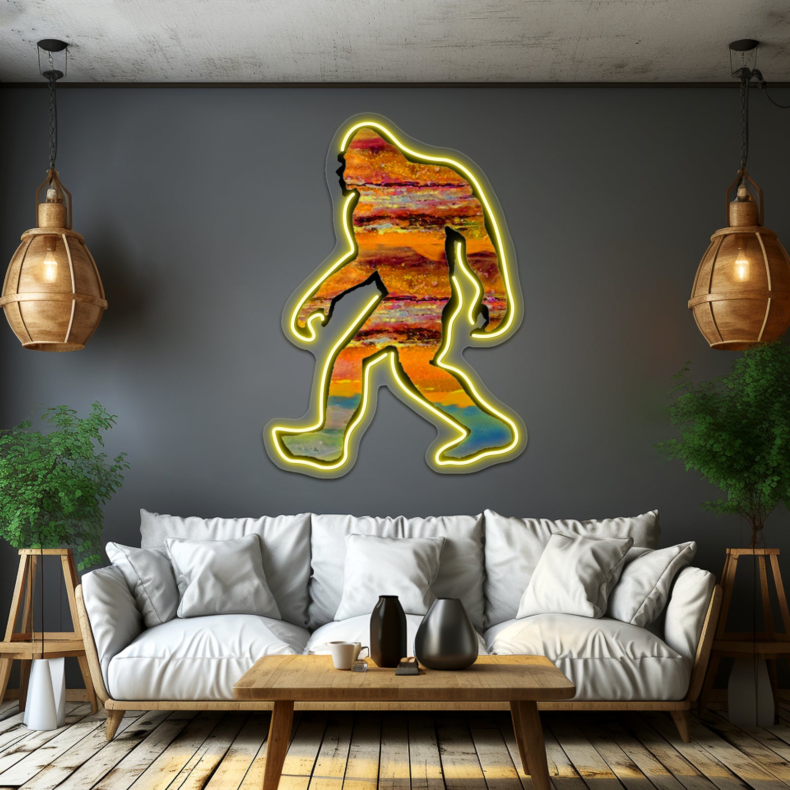 The Creature Wall Artwork Neon Signs | Shineneon