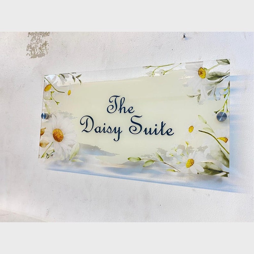 The Daisy Suite Acrylic Business Logo Sign - Shineneon