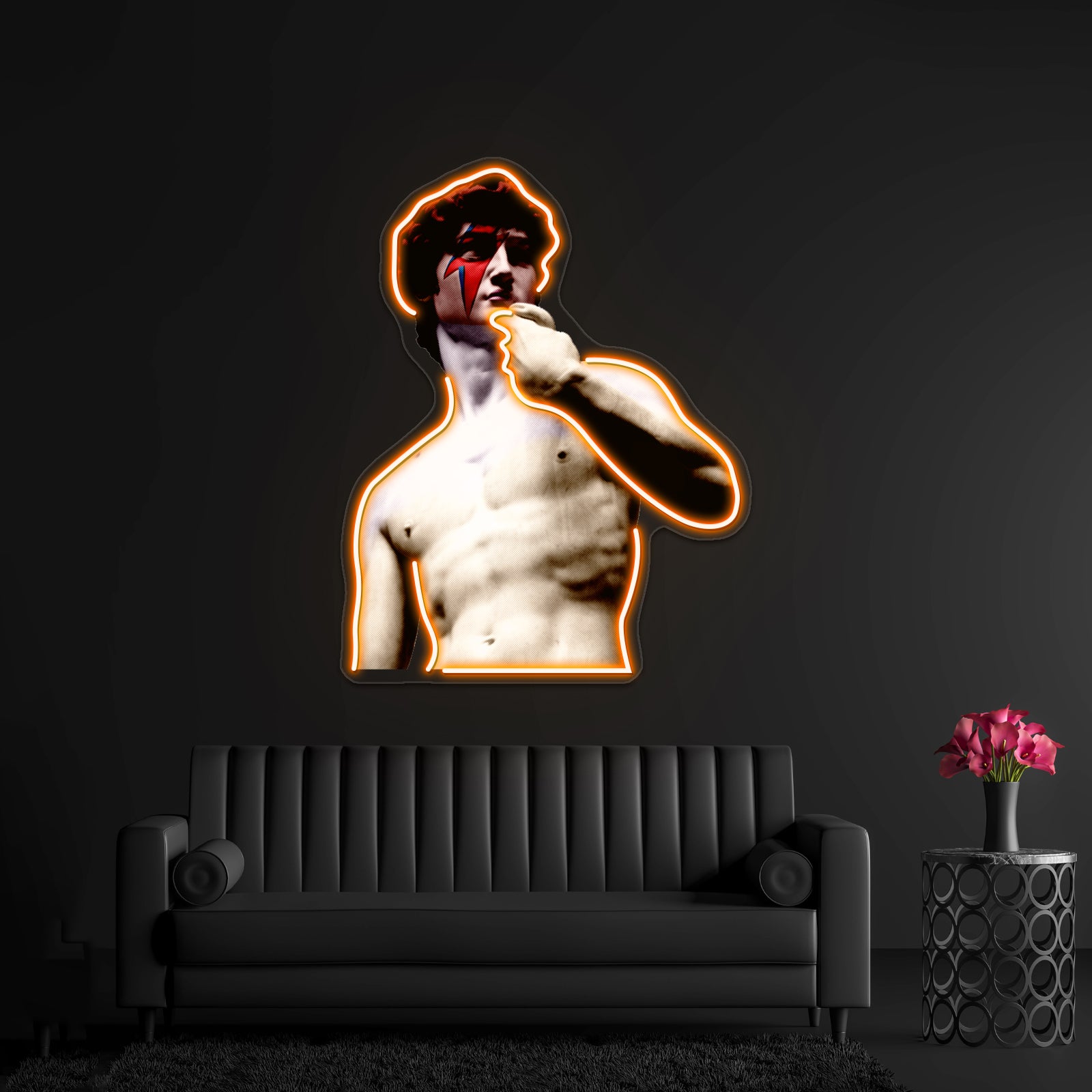 The Davidbowie Artwork Neon Signs For Sale | Shineneon