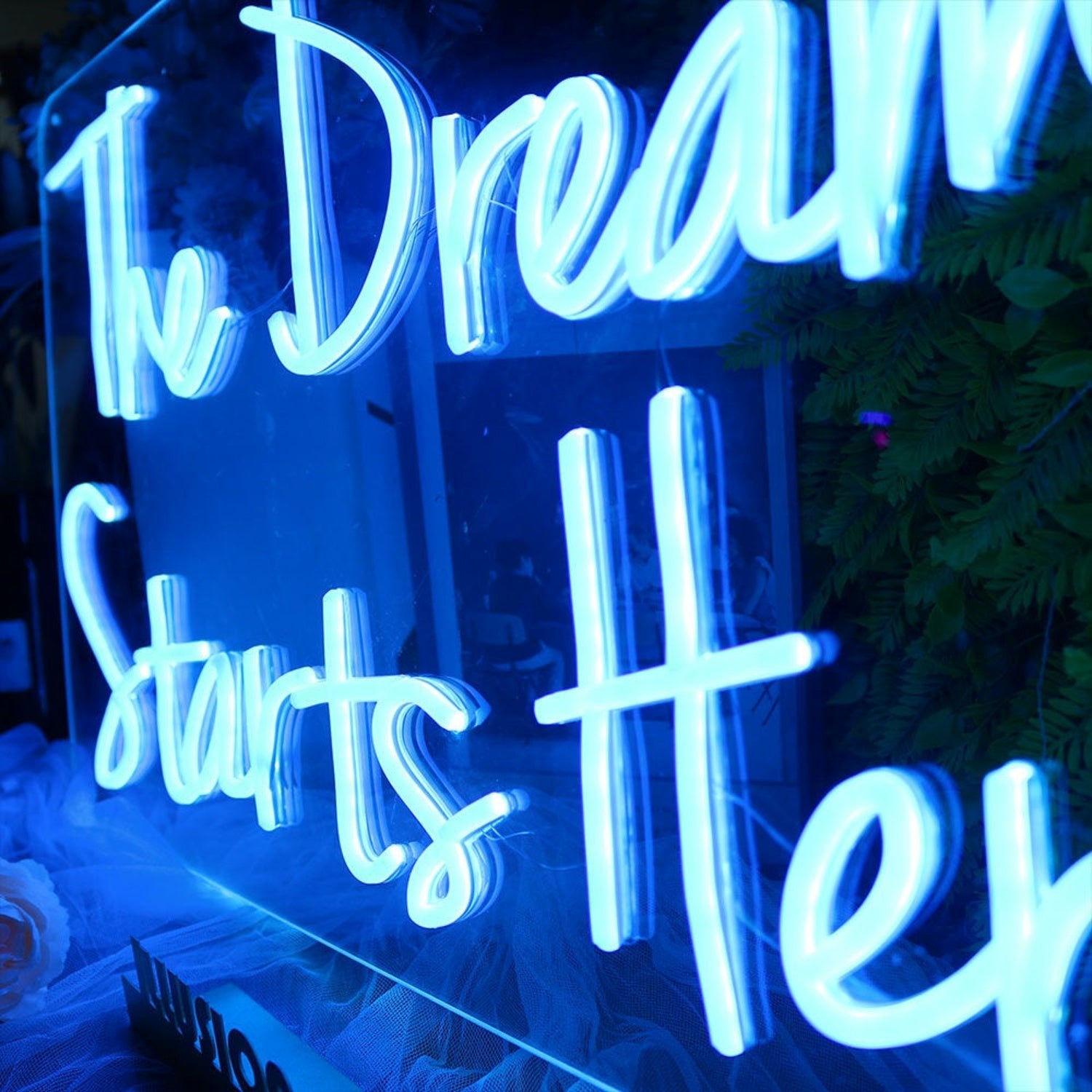 The Dream Starts Here Led Neon Sign - Shineneon