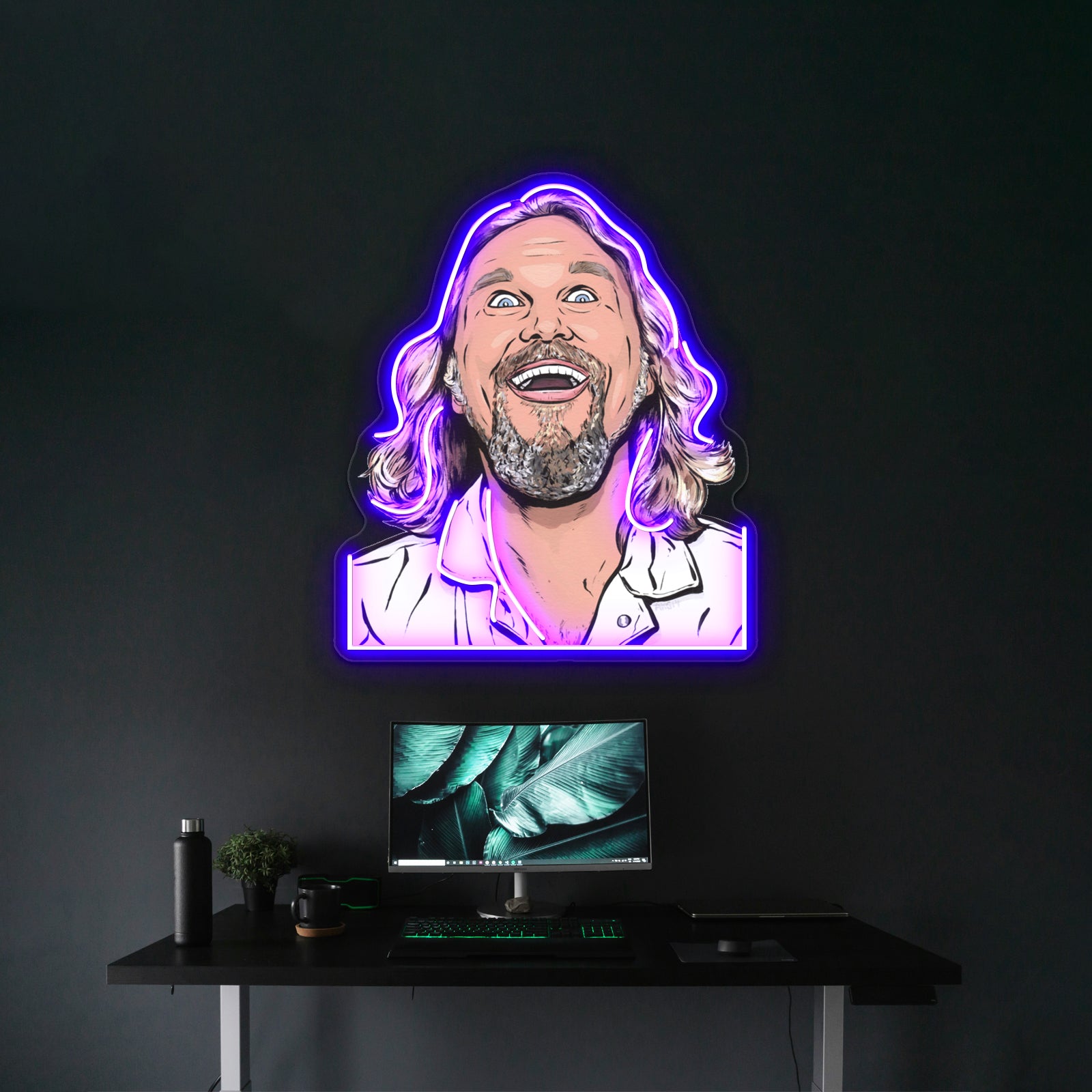 The Dude Artwork Neon Signs For Sale | Shineneon