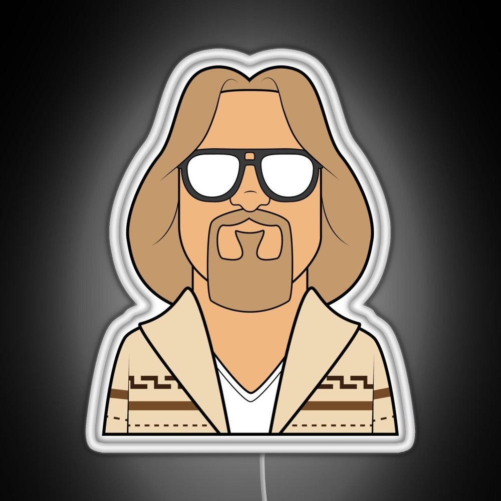 The Dude Rgb Led Neon Sign Pop Wall Art - Shineneon