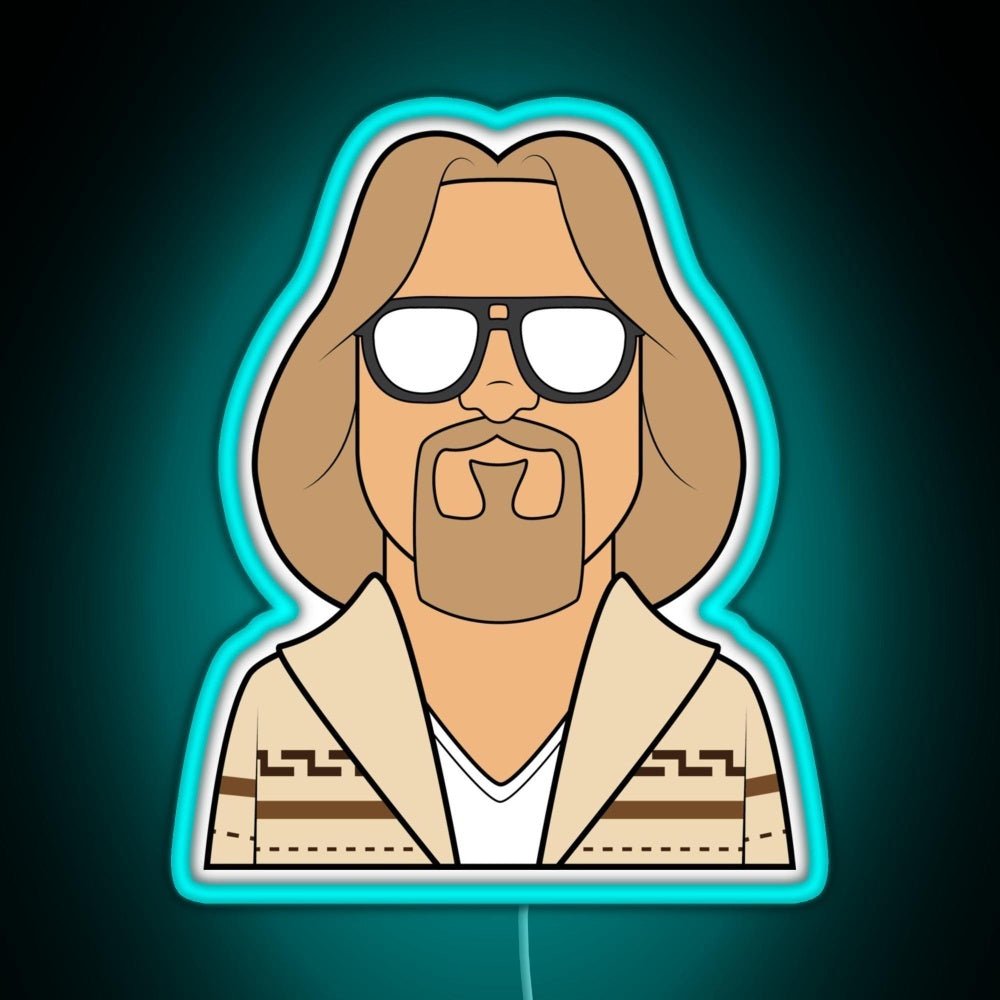 The Dude Rgb Led Neon Sign Pop Wall Art - Shineneon