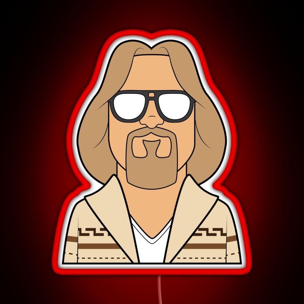 The Dude Rgb Led Neon Sign Pop Wall Art - Shineneon