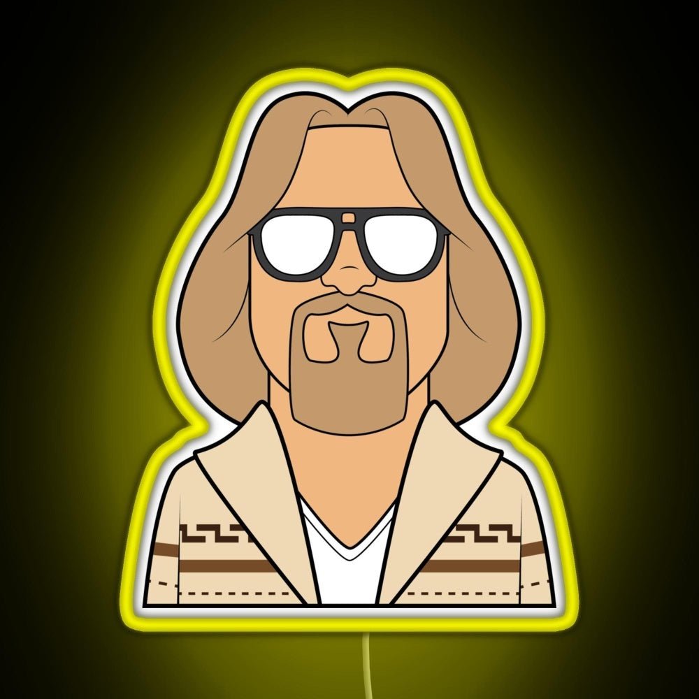 The Dude Rgb Led Neon Sign Pop Wall Art - Shineneon