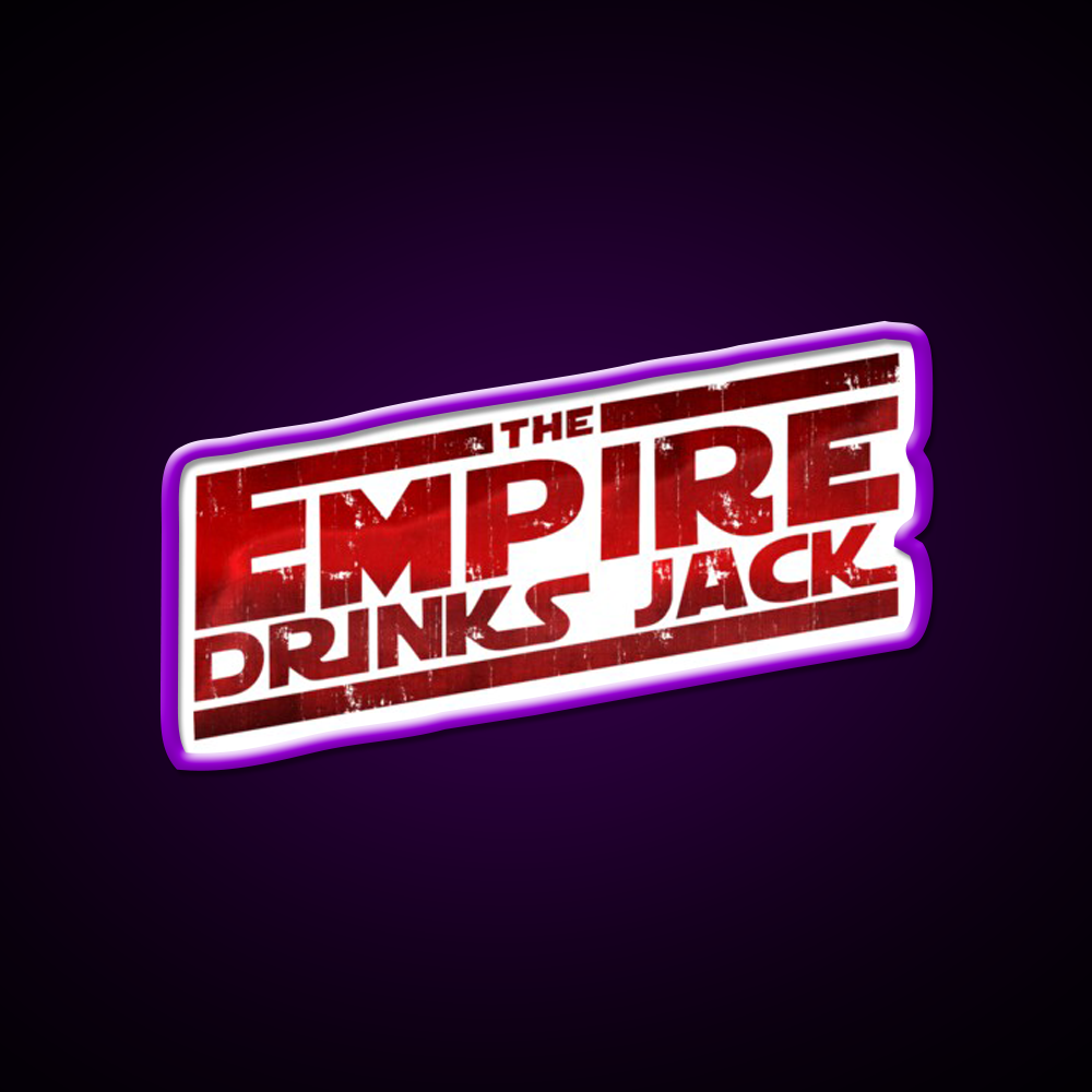 The Empire Drinks Jack Cocktail Bar Decor Led Neon Sign Rgb Color - LED neon sign view 9