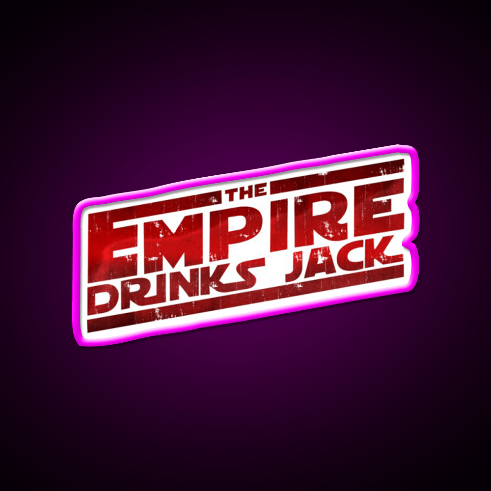 The Empire Drinks Jack Cocktail Bar Decor Led Neon Sign Rgb Color - Shineneon