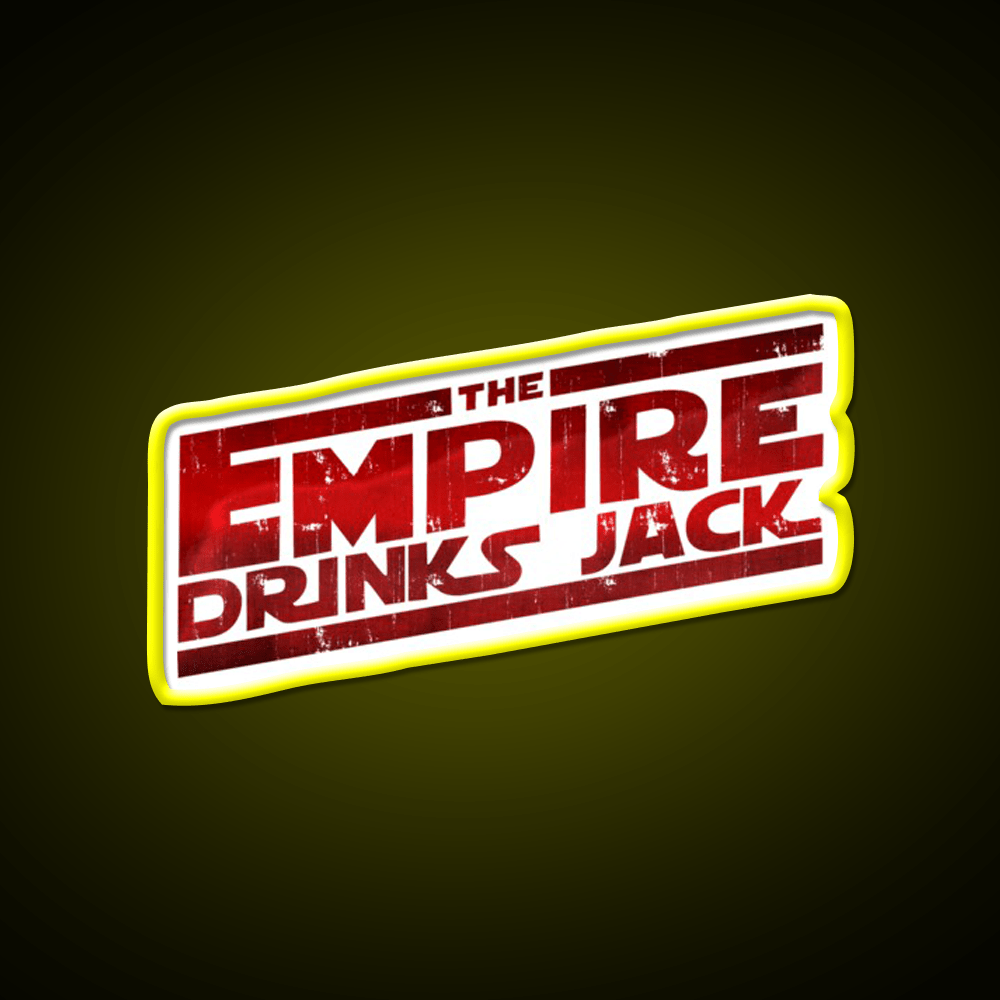 The Empire Drinks Jack Whiskey Drink Bar Led Neon Sign Rgb Color - Shineneon