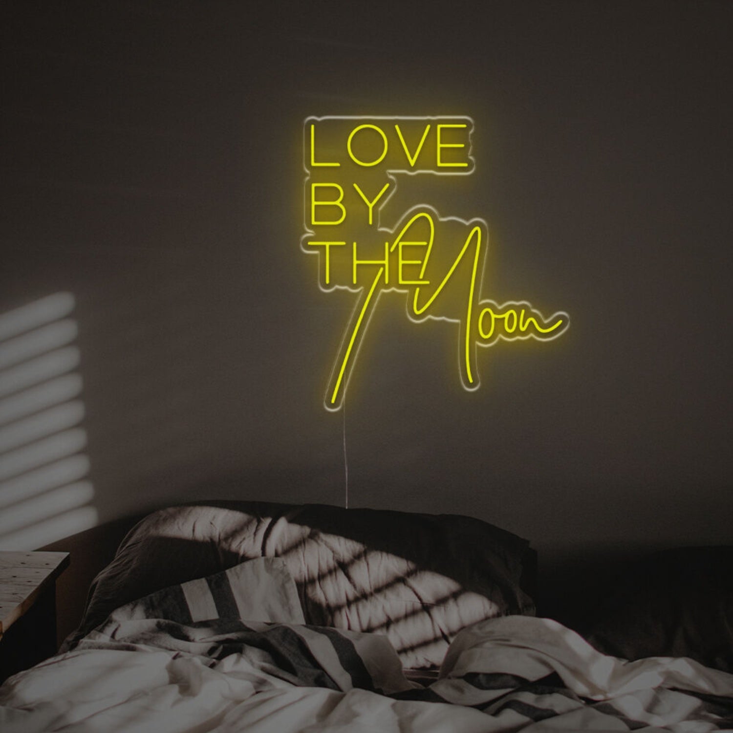 The Enchanting Love By The Moon Led Neon Sign | Shineneon