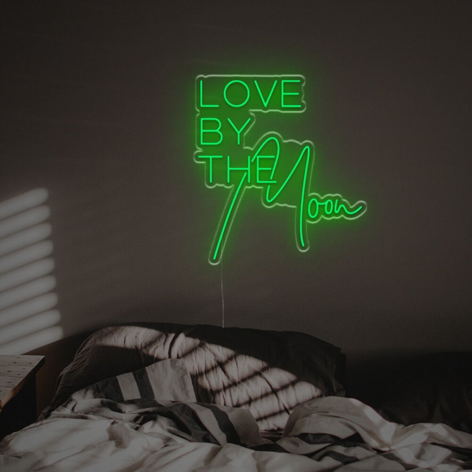 The Enchanting Love By The Moon Led Neon Sign | Shineneon