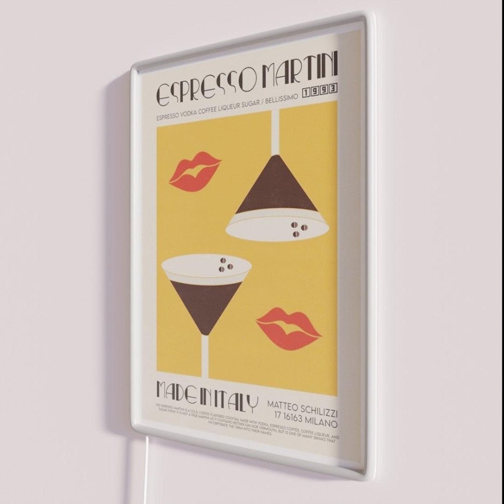 The Espresso Martini Rgb Led Neon Sign - Shineneon