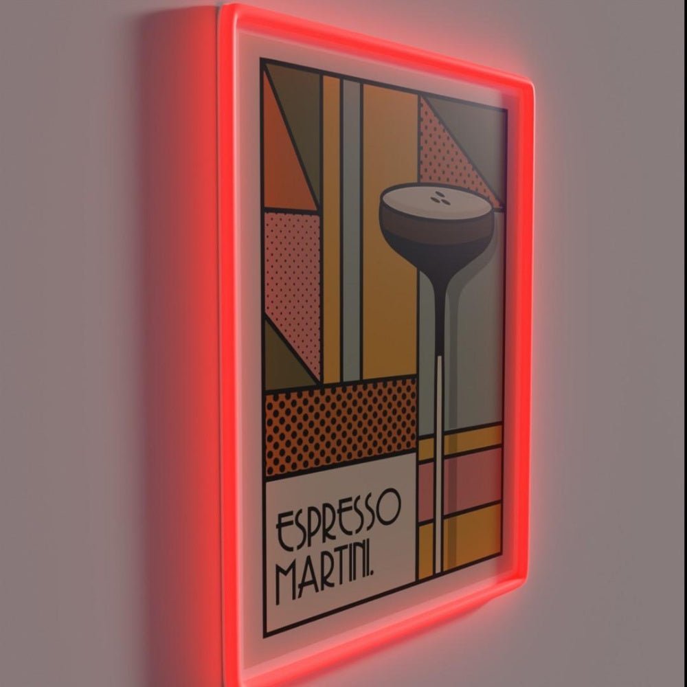 The Espresso Martini Vintage Rgb Led Neon Sign - Shineneon
