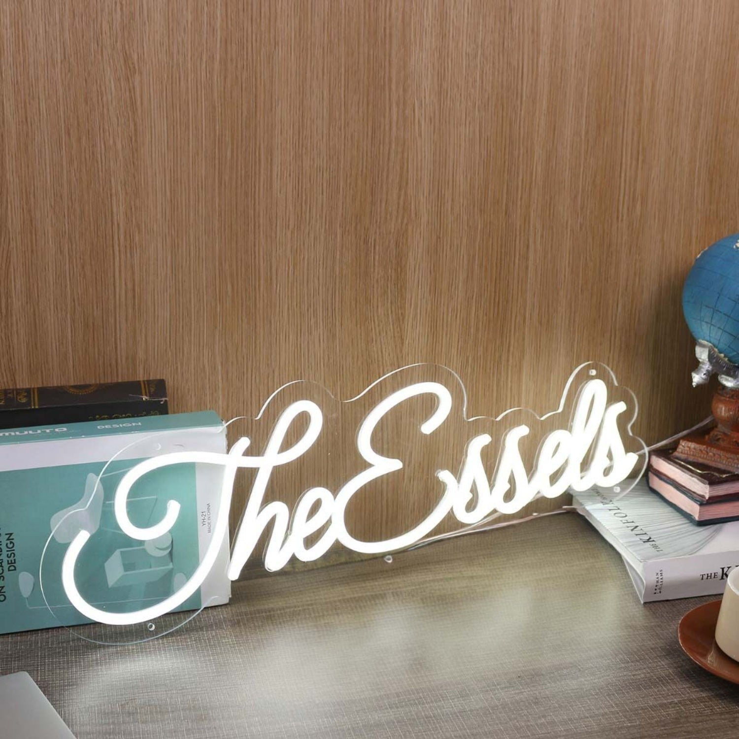 The Essels White Led Neon Sign - Shineneon