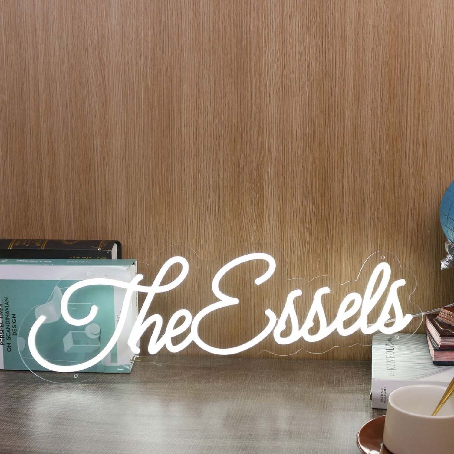 The Essels White Led Neon Sign - Shineneon