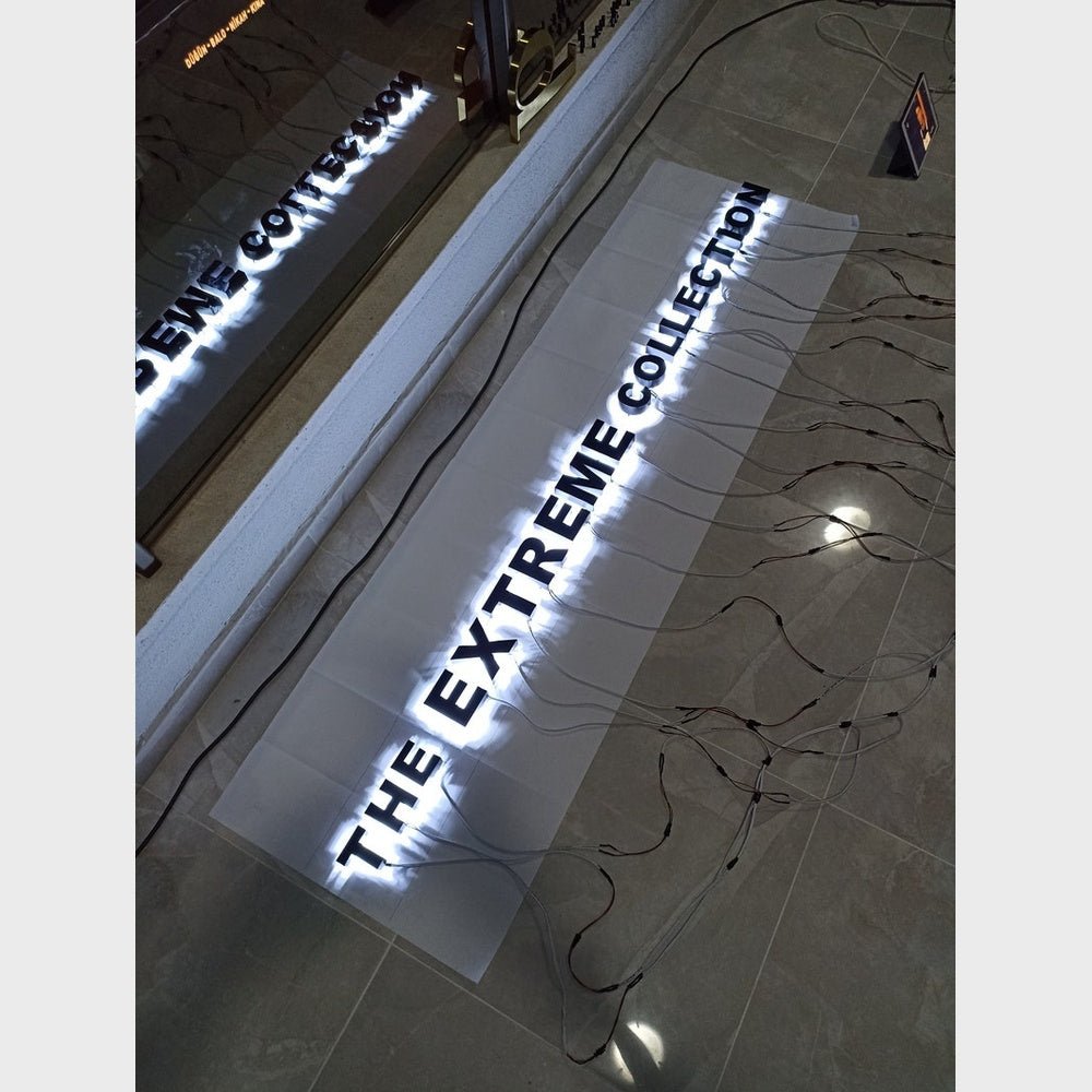 The Extreme Collection 3D Backlit Channel Letters Led Light Sign - Shineneon