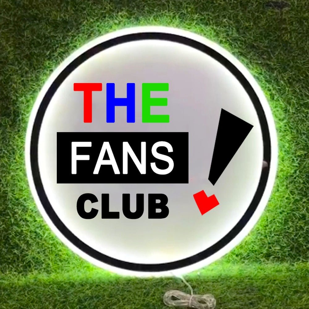 The Fans Club Acrylic Business Logo Sign - Shineneon