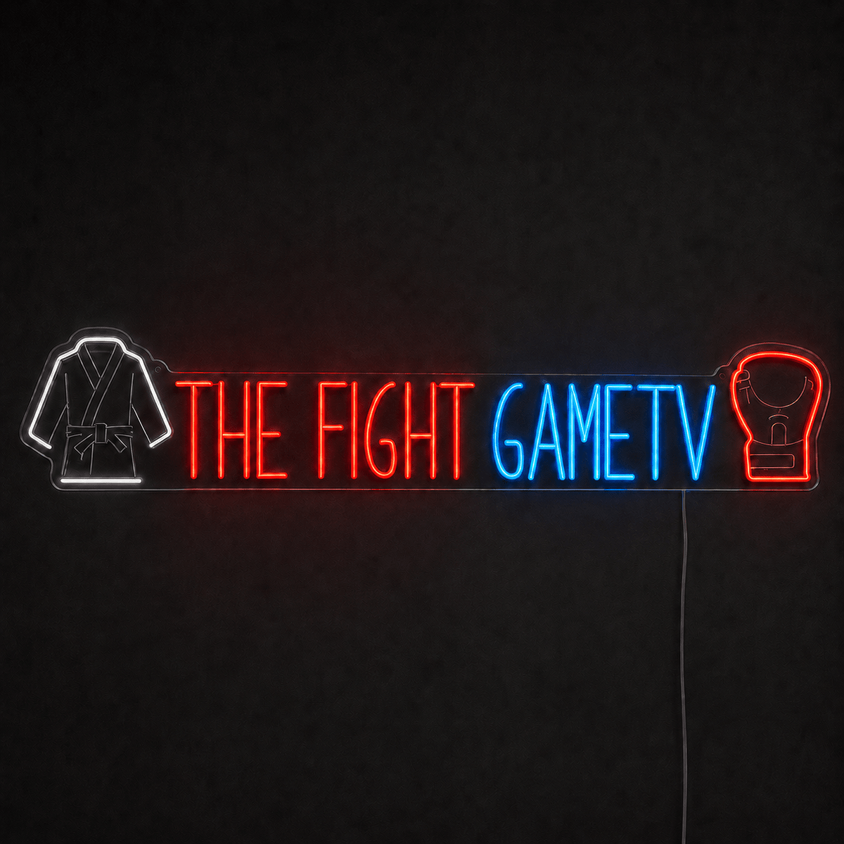 THE FIGHT GAMETV Custom LED Neon Sign - Shineneon