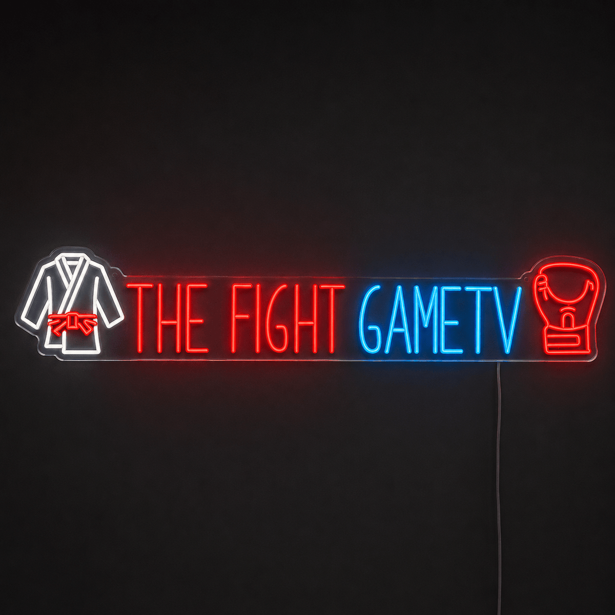 THE FIGHT GAMETV Custom LED Neon Sign - Shineneon